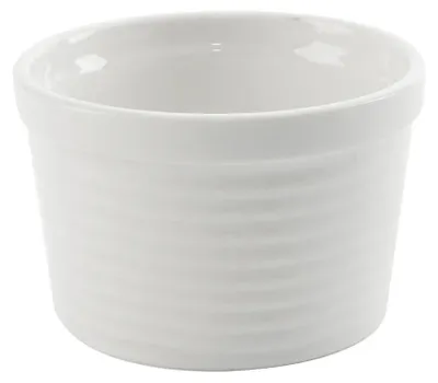Obrázok produktu pre Forma na pečenie z porcelánu – forma na zapekanie – 10,5 cm – 250 ml – biela