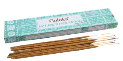 Produktbild von Goloka Nature's Meditation Räucherstäbchen 15 gr.
