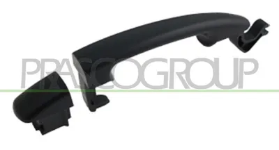 Produktbild von PRASCO FT9238111 Türgriff Hinten Rechts für CITROËN BERLINGO (B9) Schwarz