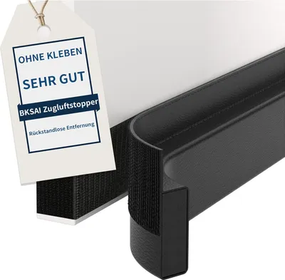 Produktbild von Famanu Zugluftstopper für Türen und Fenster - 100 cm - Kälte- und Schallschutz - Verstellbar und zuschneidbar