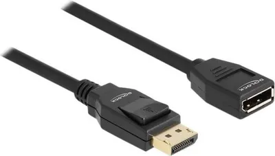 Obrázok produktu pre DELOCK DisplayPort 1.2 Verlängerungskabel 4K 60 Hz 3 m
