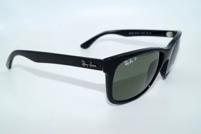Zdjęcie produktu dla Ray-Ban RB4181, Dorosły, Uni , Kwadrat, Kwadrat, Oprawki pełne, Czarny