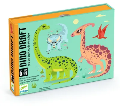 Image de Jeu de cartes Dino draft, Djeco