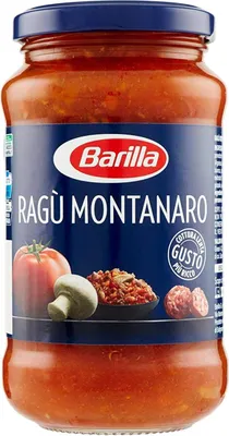 Produktbild von 12x Barilla Ragù Montanaro pastasauce tomatensauce mit Pilze 300g aus italien