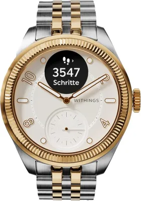 Image de ScanWatch Nova Brilliant Edition - Dorée - 39mm - Montre connectée santé