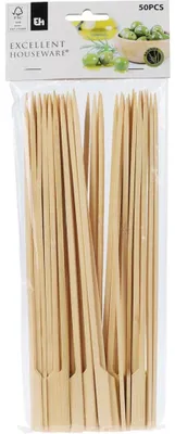 Productafbeelding van Excellent Houseware Satestokjes bamboe 50-delig