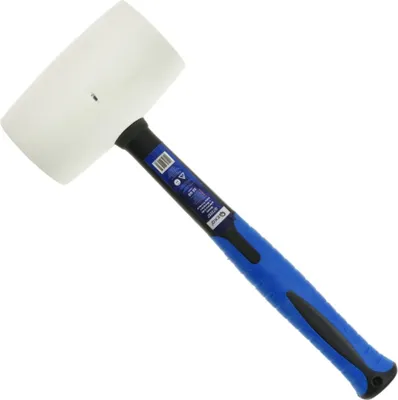 Produktbild von Gummihammer weiß 1100g Ausbeulhammer Schonhammer