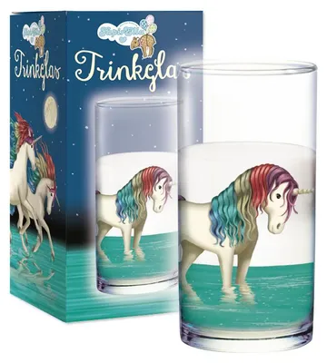 Produktbild von Trinkglas Einhorn Lunabelle