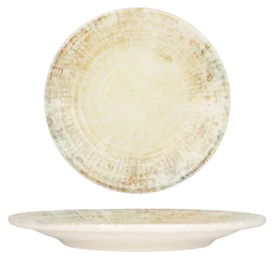 Image de Assiette à dessert en porcelaine de Kütahya - Cannelle - Porcelaine - 17 cm