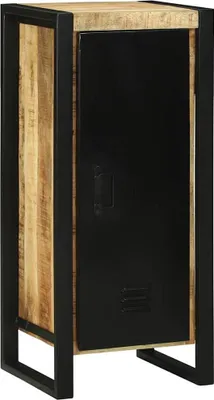 Image de vidaXL Armoire de salle de bain Marron 40 x 35 x 90 cm Bois massif Mango