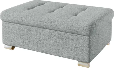Produktbild von MIRJAN24 Polsterhocker Niko Groß, Stilvoll Sitzhocker vom Hersteller, Moderne Hocker (Farbe: Corbett 82)