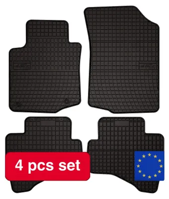 Obrázek produktu pro Autokoberce, odolná gumová konstrukce, na míru pro Peugeot 107, černé
