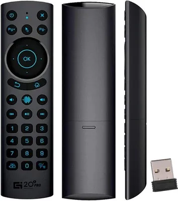 Obrázek produktu pro Bluetooth dálkové ovládání pro chytré televize a mini PC s hlasovým ovládáním