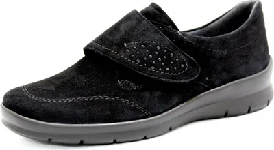 Immagine prodotto di Semler scarpe casual stringate da donna in nero nero 242-00-00498