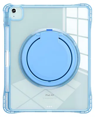 Produktbild von Avizar, Hülle für iPad Pro 11 2026 aus stoßfestem Silikon mit Griff und Schultergurt, Blau