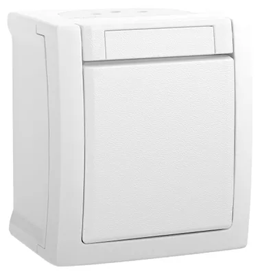 Obrázek produktu pro Přepínač FR přisazený bílý - Přepínač 90591104-DE