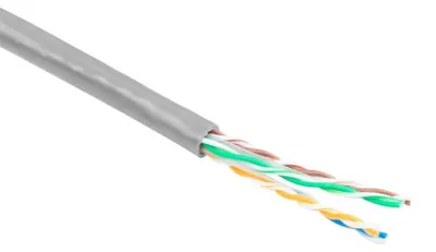 Image de ACT Cat6a - 305m 305m Cat6a U/UTP (UTP) Grau Netzwerkkabel (EP400B)