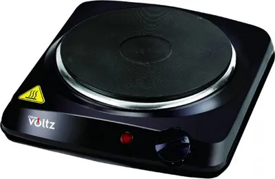 Obrázek produktu pro Elektrická varná deska Oliver Voltz OV51445N, 1500W, Litinová deska, 185 mm, 6 úrovní, Černá