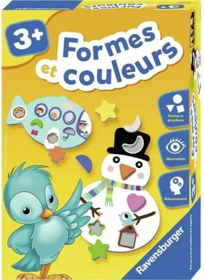 Imagen del producto de Ravensburger, Formas y colores, a partir de 3 años