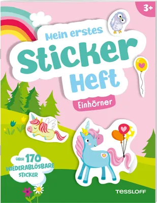 Produktbild von Mein erstes Stickerheft. Einhörner