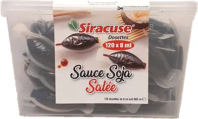 Produktbild von Siracuse Sauce soja salée dosette 120 x 8 ml