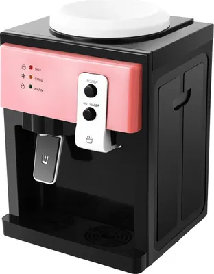 Image de Distributeur d'eau de table - HS-09 - Eau chaude et froide - Chauffage 500 W - Refroidissement 75 W - 220 V/50 Hz - Prise UE - Plastique