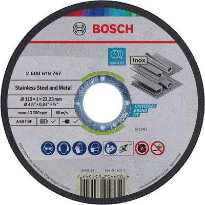 Produktbild von Stainless Steel and Metal Trennscheibe, 115 x 1 x 22,23 mm