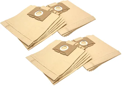 Produktbild von vhbw 20x Staubbeutel kompatibel mit AEG Electrolux Vampyr E 180, E 1700 Plus, E 185, E 181, E 160, E 150, Duo - Staubsauger - 23,5cm x 23cm Sandfarben