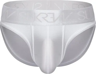 Immagine prodotto di SUKREW - Intimo da Uomo Slips - Classic Brief White Shimmer - 1x Taglia S