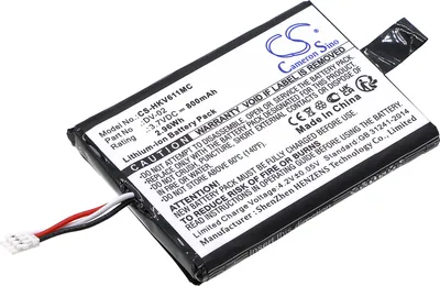 Zdjęcie produktu dla TECHTEK Bateria kompatybilny z [Hikvision] DS-MH611, iDS-TCO100F zastępuje DV-02