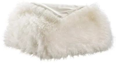 Produktbild von Plaid Betani schneeweiß 130 x 160 cm Vivaraise