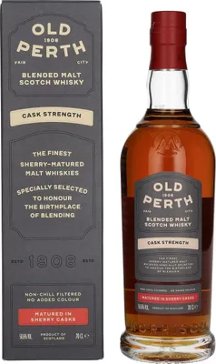 Produktbild von Morrison Scotch Whisky Distillers Old Perth Cask Strength Scotch Whisky NV Whisky ( 1 x 0.7 L )