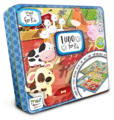 Immagine prodotto di Tavola da gioco Parchís-Oca "La fattoria di Falomir"