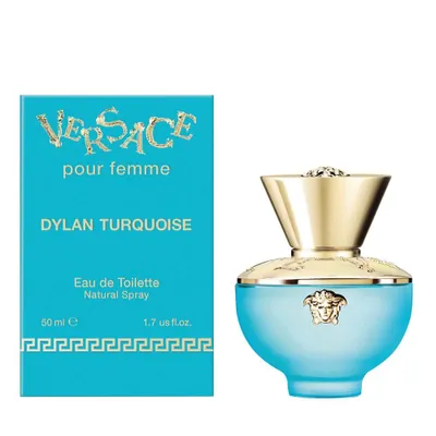 Obrázok produktu pre Versace Dylan Turquoise Pour Femme 50ml - Luxusná vôňa pre ženy