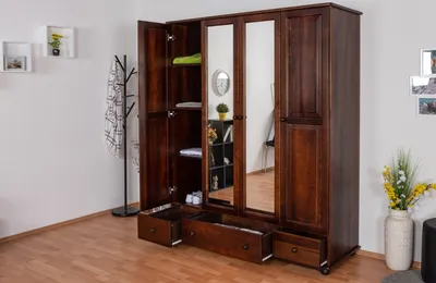 Produktbild von Schlafzimmer - Kleiderschrank mit Spiegel