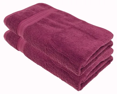 Produktbild von Julie Julsen BIO Badetuch 2er Set 100x150 Lila