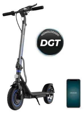 Obrázek produktu pro Cecotec Bongo D20 XL Connected, Koloběžka na triky, Černá, Modrá, Šedá, 25 km/h, 100 kg, Jakékoliv pohlaví, 2 kolo/kola