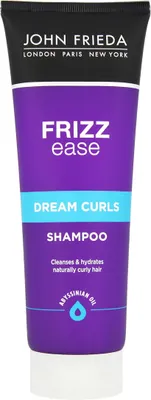 Produktbild von JOHN FRIEDA Frizz ease, 250 ml, Shampoo, Professionell, Frauen, Gefärbtes Haar, Lockiges Haar, Anti-Frizz, Farbschutz, Glanz, Weichmachend