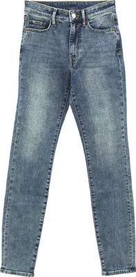 Produktbild von 33066 Esprit, High Rise Skinny,  Damen Jeans, Stretchdenim, blue used, W 26 L 32