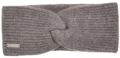 Seeberger Cashmere Stirnband in braun