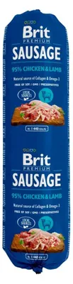 Zdjęcie produktu dla BRIT Karma mokra dla psa Sausage Chicken Lamb 800g