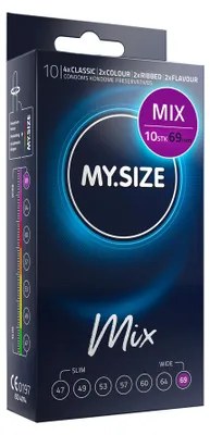 Zdjęcie produktu dla MY.SIZE Mix 69 mm Condome - 10 Stück