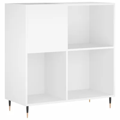 Produktbild von vidaXL Plattenschrank Weiß 84,5x38x89 cm Holzwerkstoff