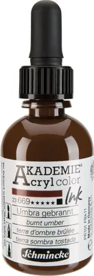 Produktbild von Schmincke Akademie Acryl color Ink 50ml Umbra gebrannt 23669024