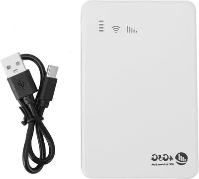 Immagine prodotto di Router Wi-Fi portatile Reiseportable - velocità fino a 300 Mbps - hotspot mobile compatto con slot per SIM - supporta fino a 10 dispositivi Wi-Fi - compatibile con 4G B1/3/5/8/38/39/40/41