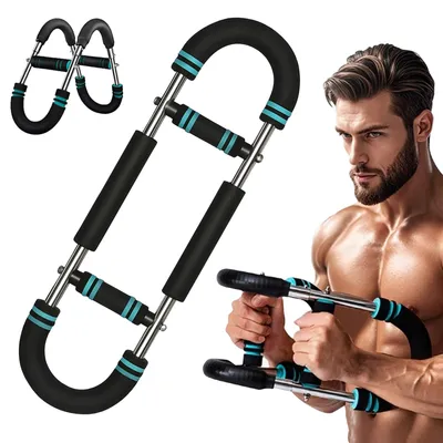 Zdjęcie produktu dla Trener do ćwiczeń klatki piersiowej w kształcie litery "U" dla mężczyzn, regulowany sprzęt fitness