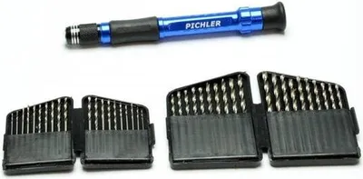Immagine prodotto di Set di punte PICHLER in HSS con trapano a mano / C8336