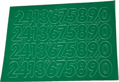 Image de Lettres et chiffres autocollants