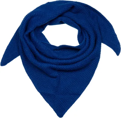 Produktbild von styleBREAKER Damen XXL Strick Dreieck Schal Einfarbig mit Reiskorn Strickmuster, Warmes Herbst Winter Maxi Dreieckstuch 01020048
