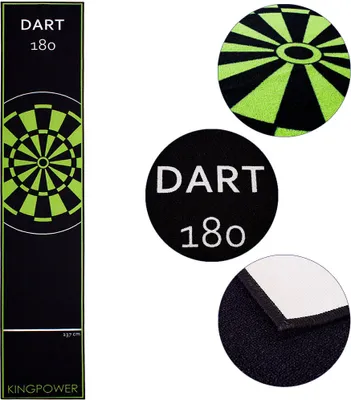 Produktbild von Dart Darts Teppich Dartteppich Dartmatte 290x60 cm Steeldart Dartpfeile Dartboard Zubehör Abwurflinie Schutz Gummi Dartscheibe verschiedene Designs Kingpower, Design:Design 05